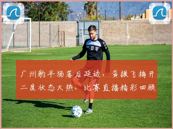 广州豹半场落后延边，黄振飞梅开二度状态火热，比赛直播精彩回顾